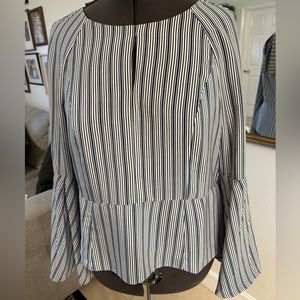 Pinstripe Blouse